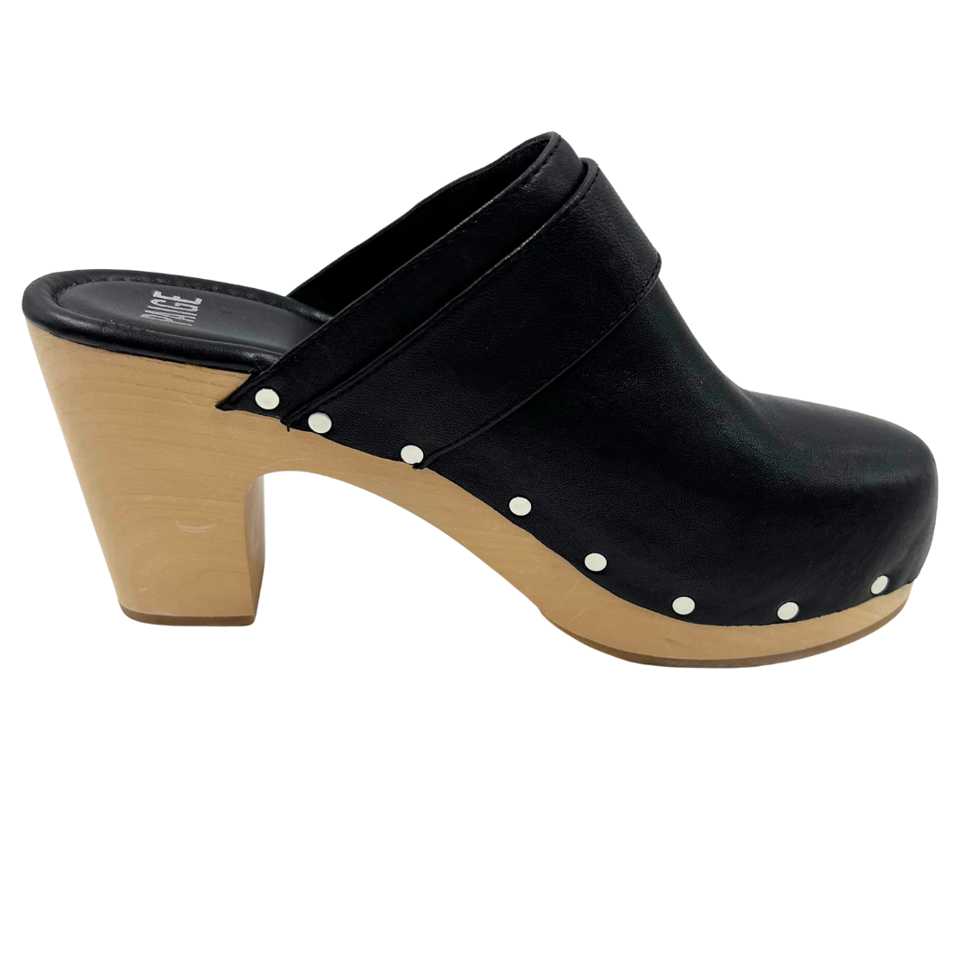 Paige 9 Black/Tan Mules