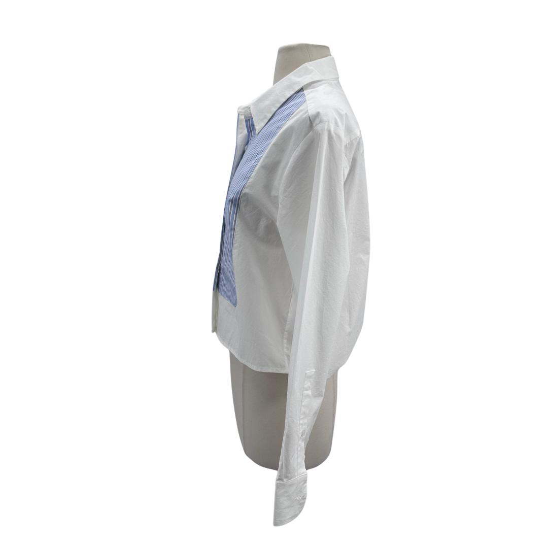 wear cisco White/Blue Button Down