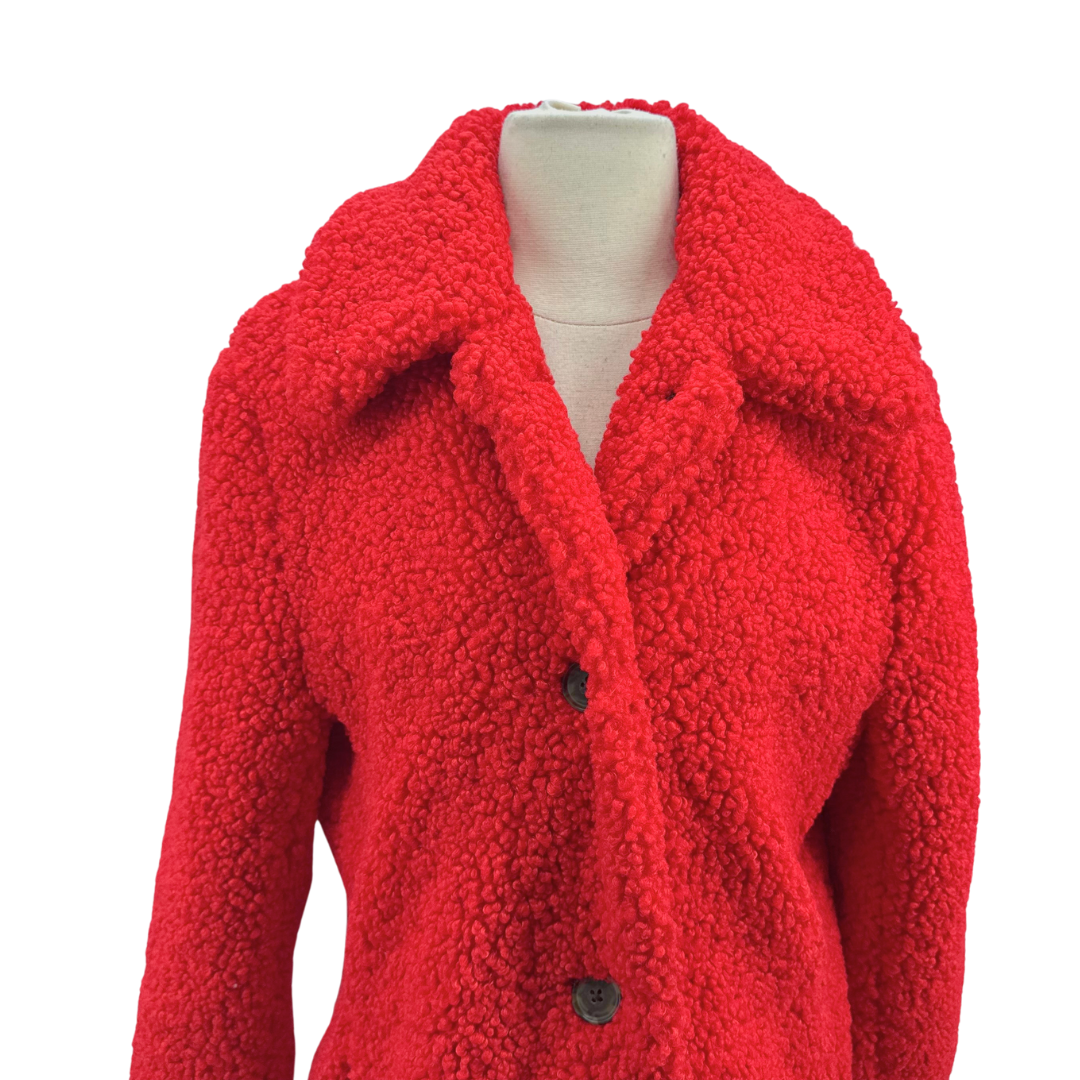 J Crew Red Coat