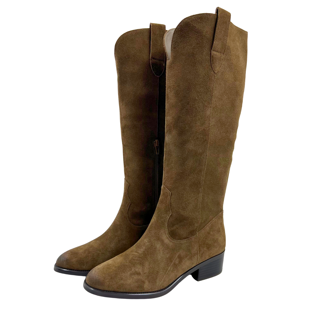 Aldo 8 Brown Suede Boots