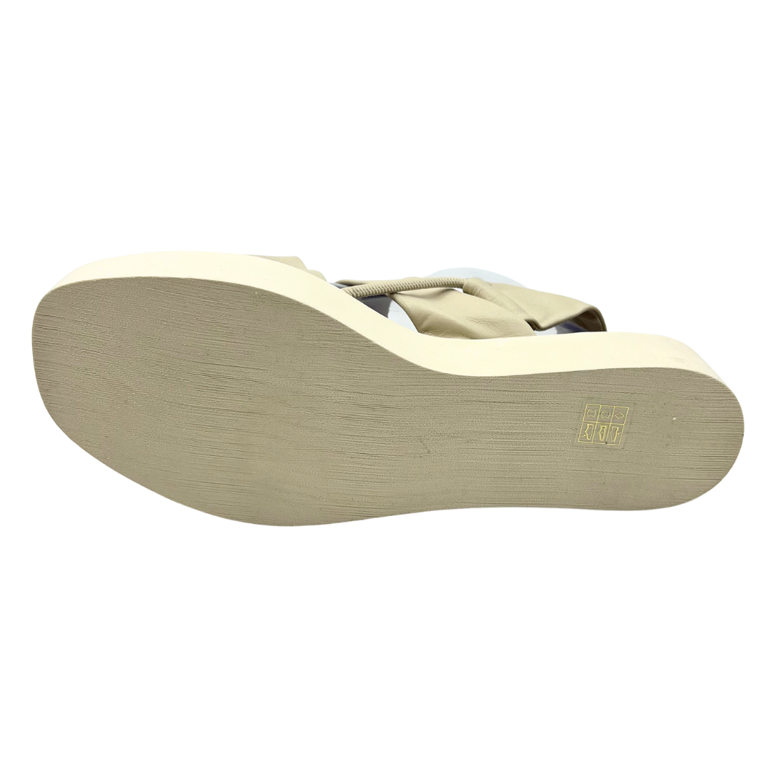 Cocliico 10 41 Beige Leather Sandals