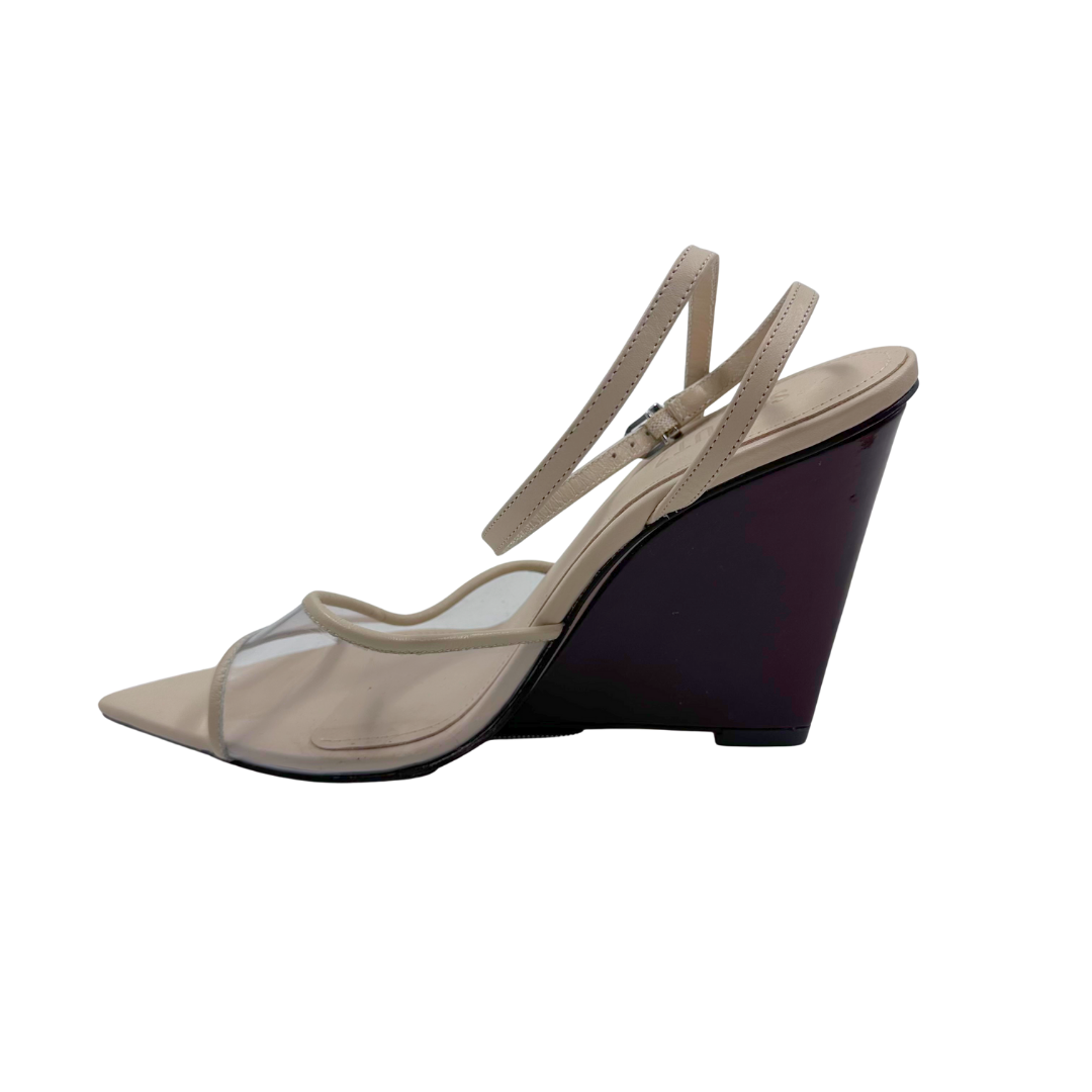 Schutz 7 Nude Wedges