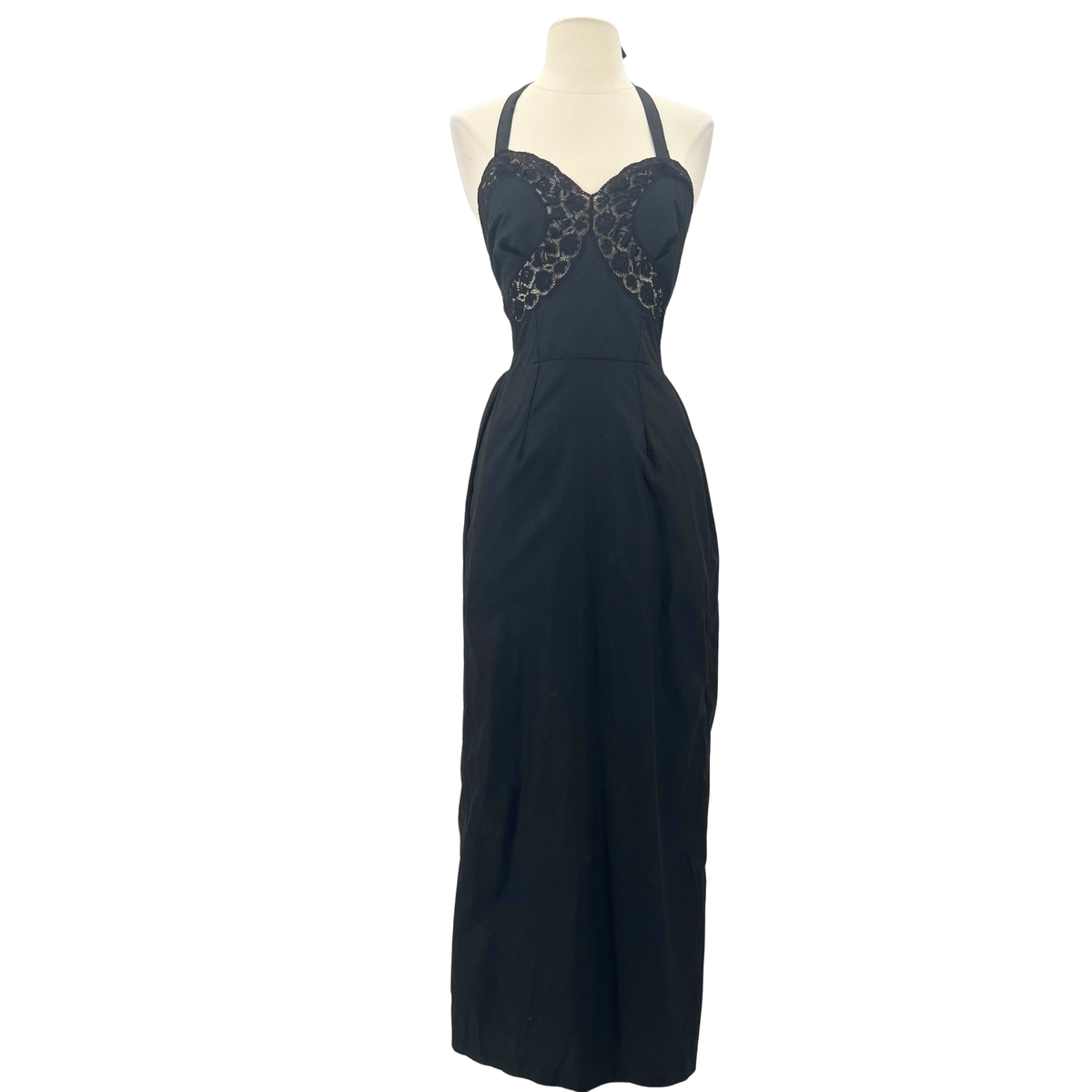 Coutille Black Dress