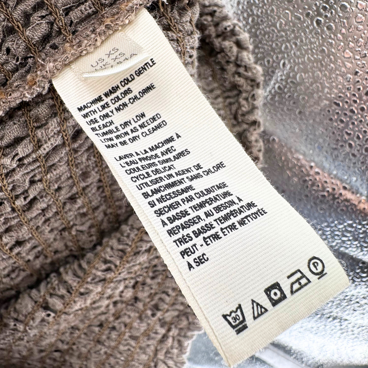 Free People Taupe Blouse