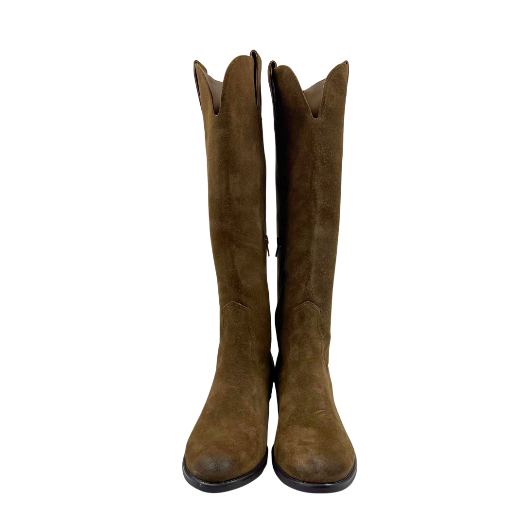 Aldo 8 Brown Suede Boots