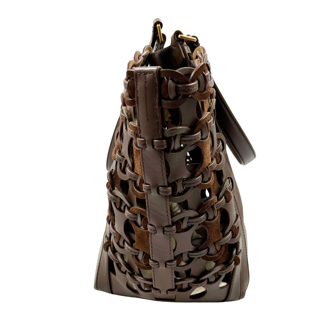 Tory Burch McGraw Laser Cut Tote