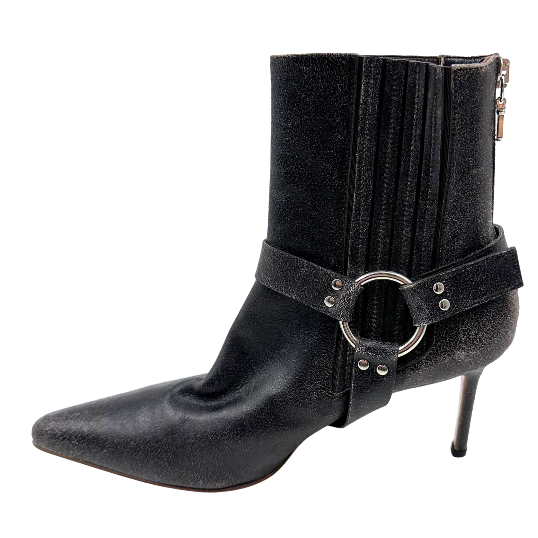 Dior 39.5 Grey Booties