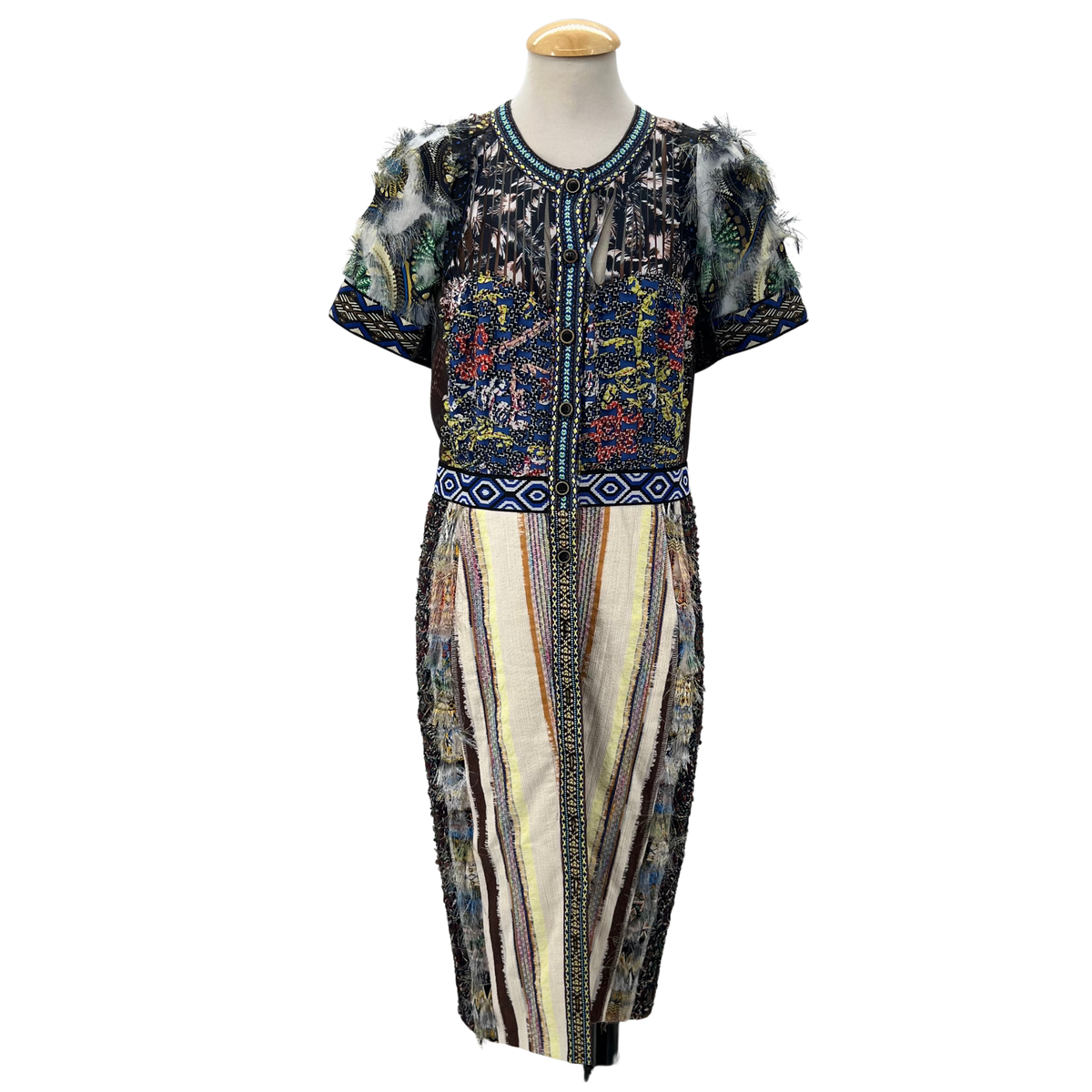 Byron Lars Multi-Color Dress