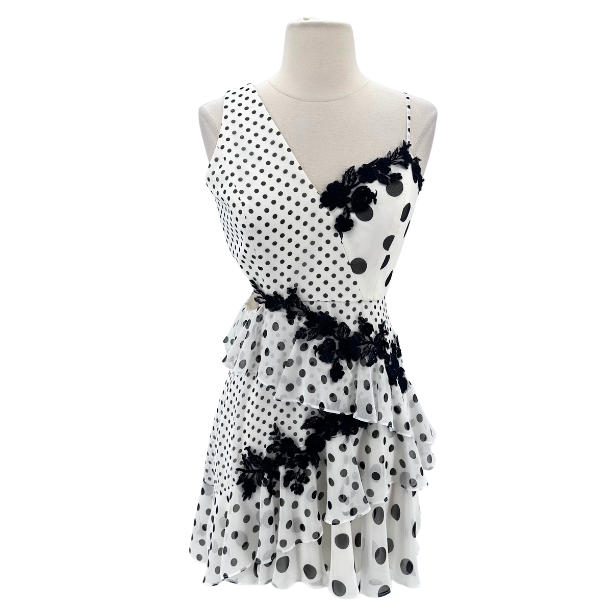 BCBGMaxazria White/Black Dress