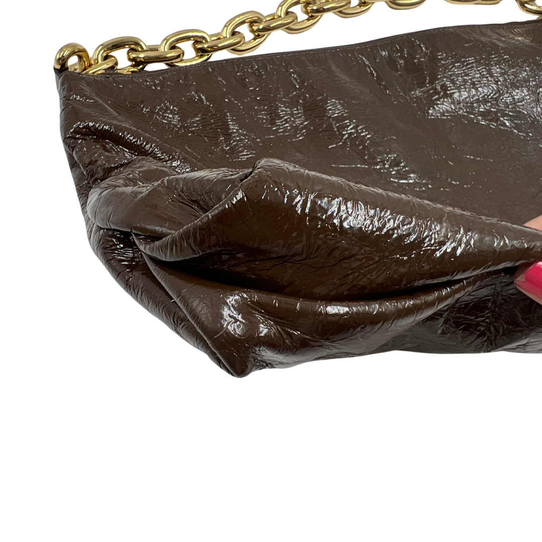 Khaite Clara Chain Link Medium Shoulder bag