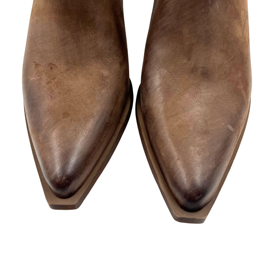 Cordani 41 Brown Suede Booties