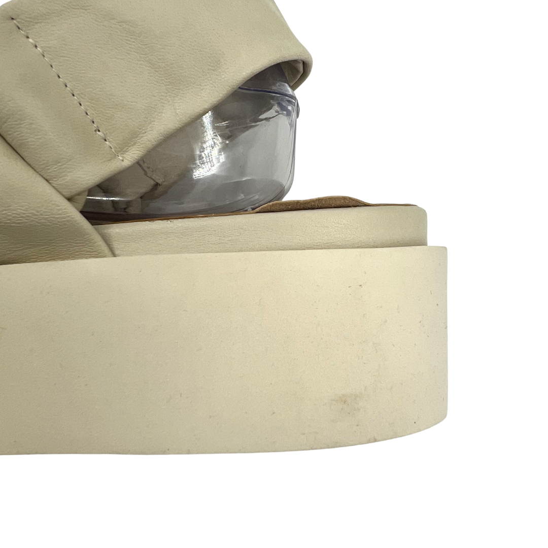 Cocliico 10 41 Beige Leather Sandals