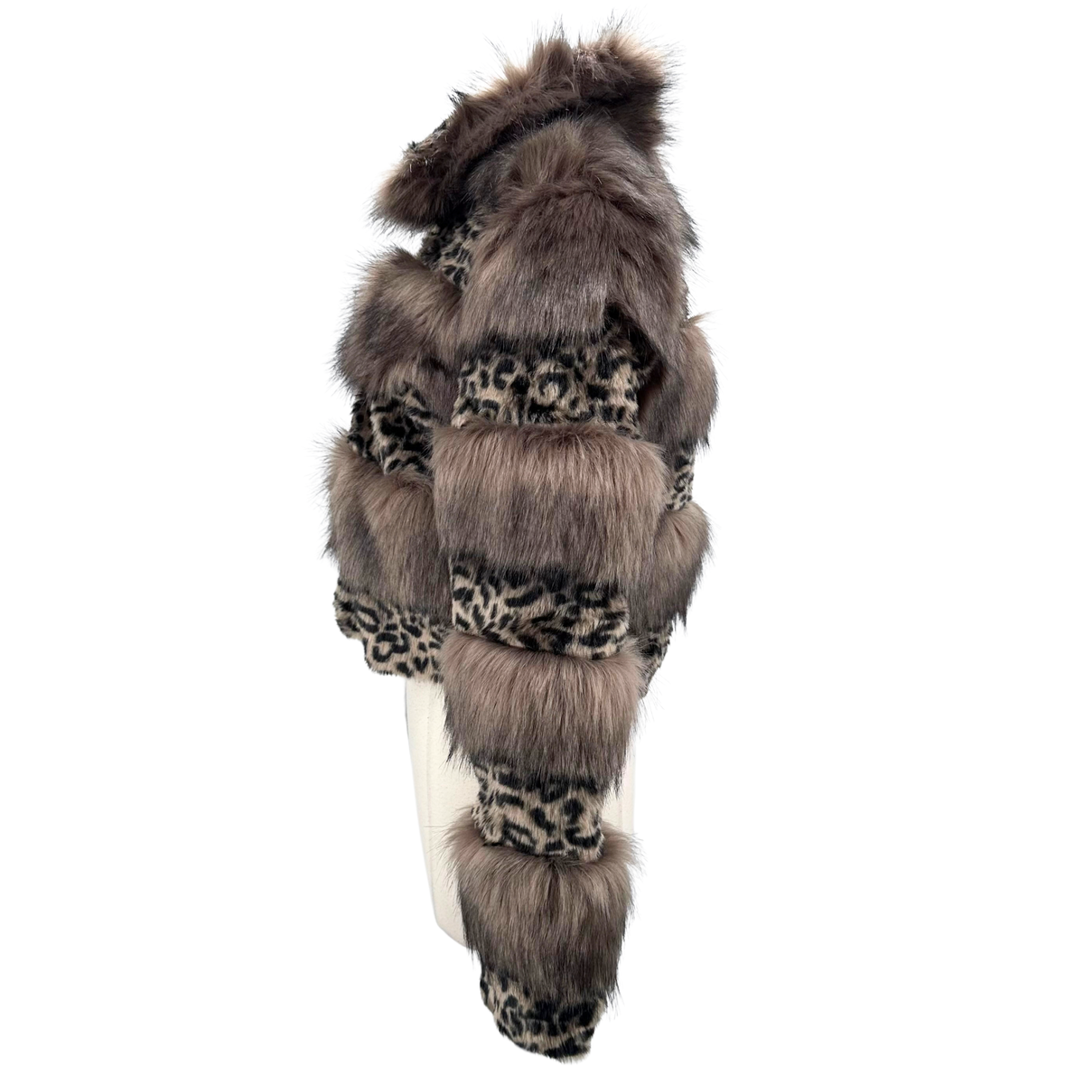 Chic Multi-Color Faux Fur