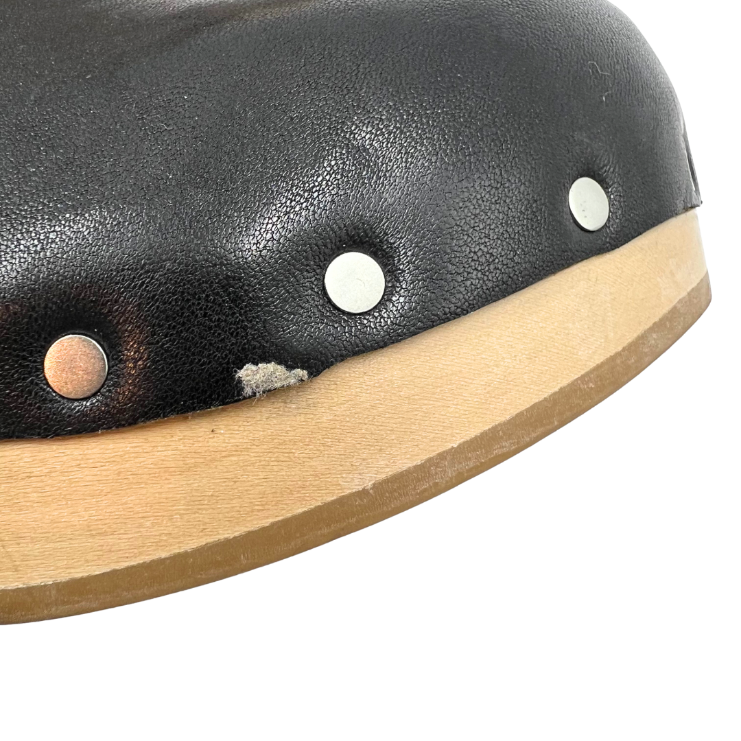 Paige 9 Black/Tan Mules