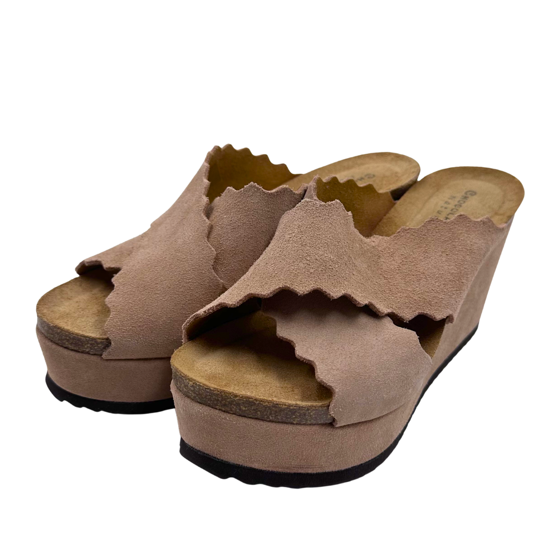 Chocolat Blu 38 Taupe Sandals