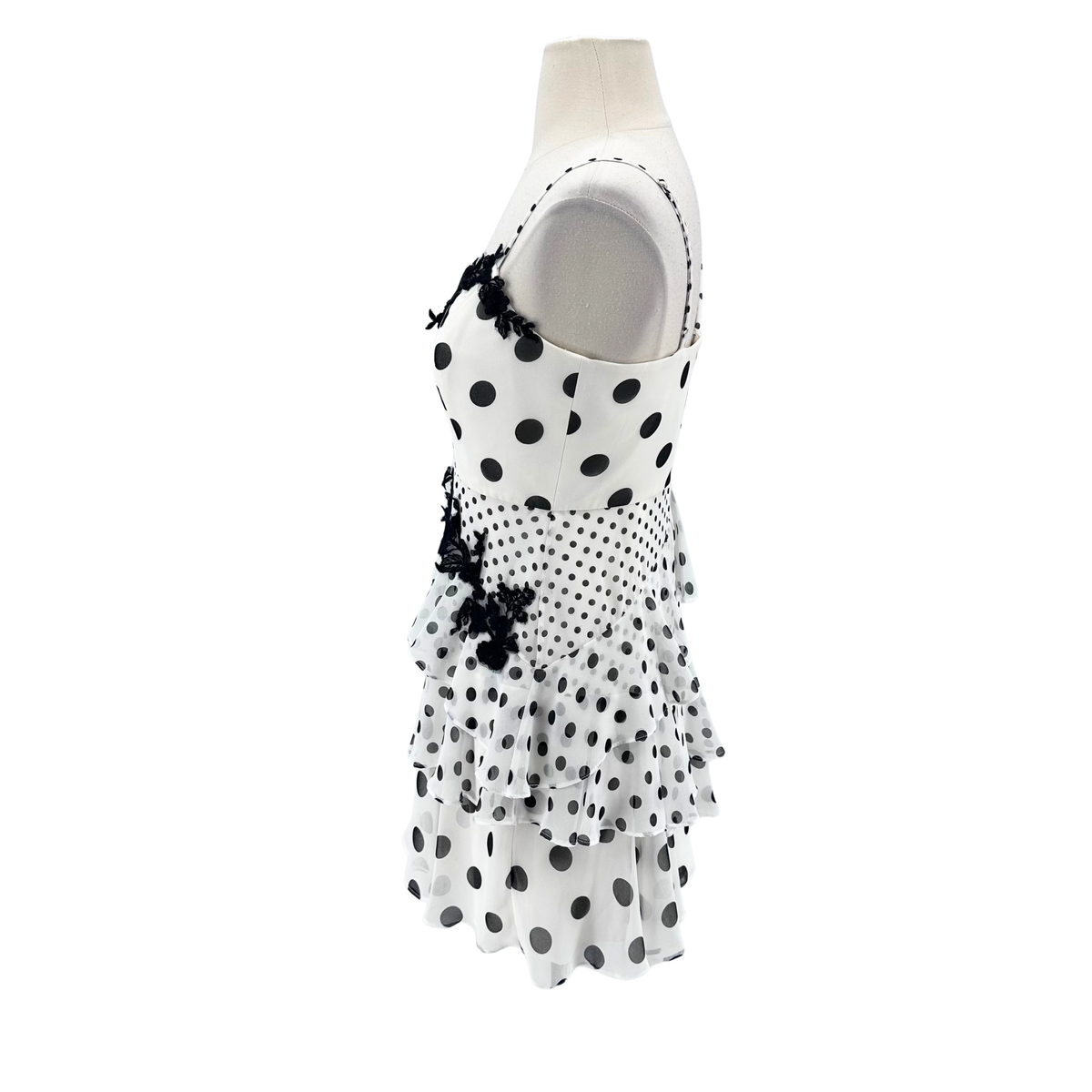 BCBGMaxazria White/Black Dress