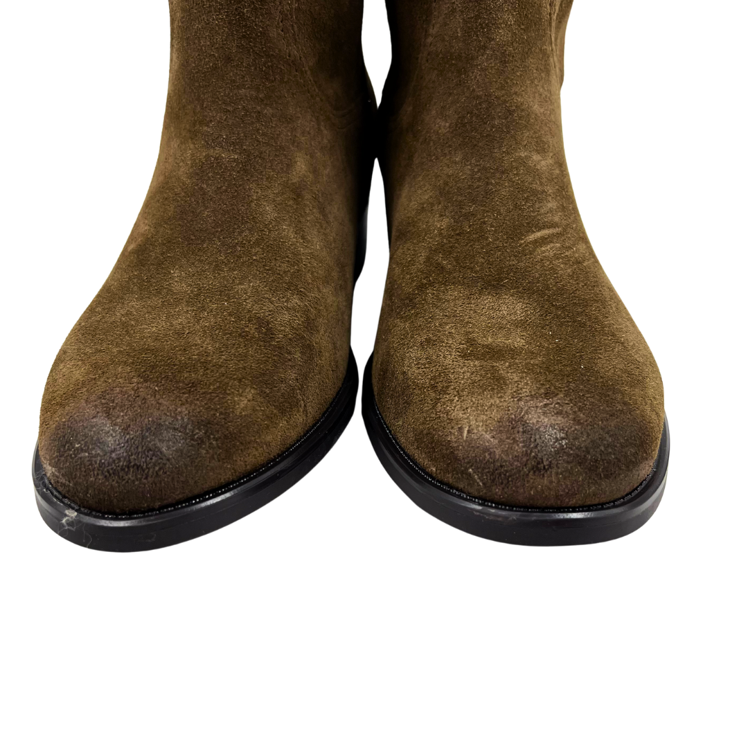Aldo 8 Brown Suede Boots