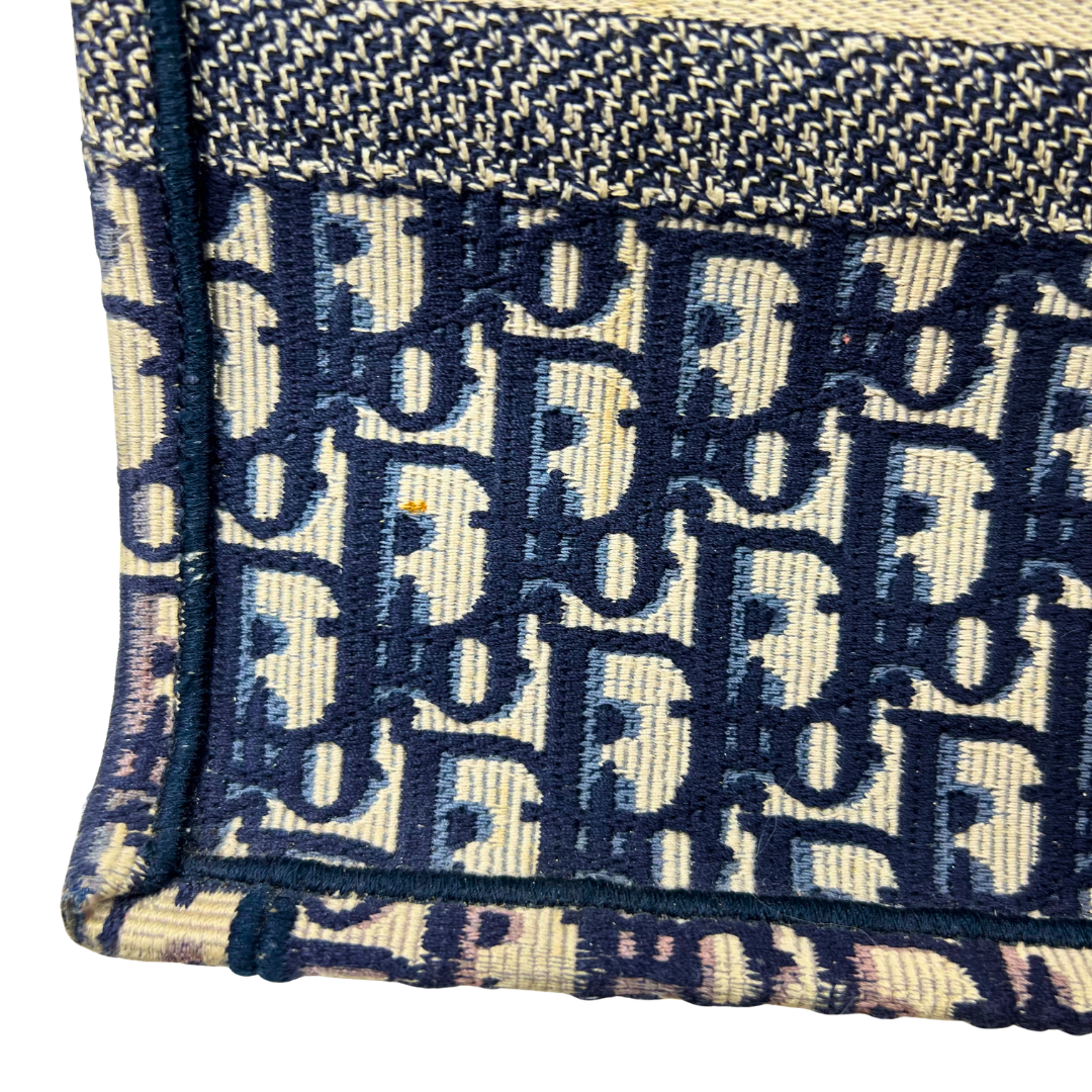 Christian Dior Oblique Jacquard Medium Book Tote