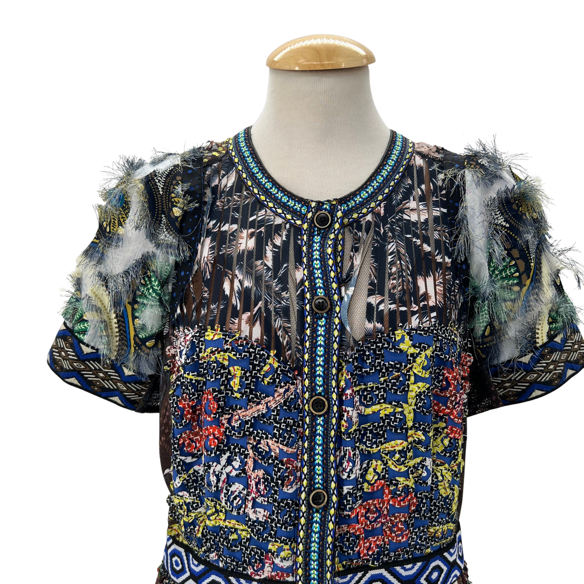 Byron Lars Multi-Color Dress