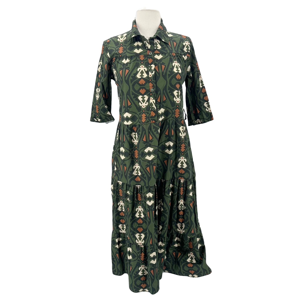 Collection privee green/multi Dress