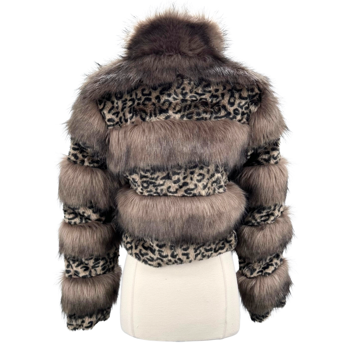 Chic Multi-Color Faux Fur