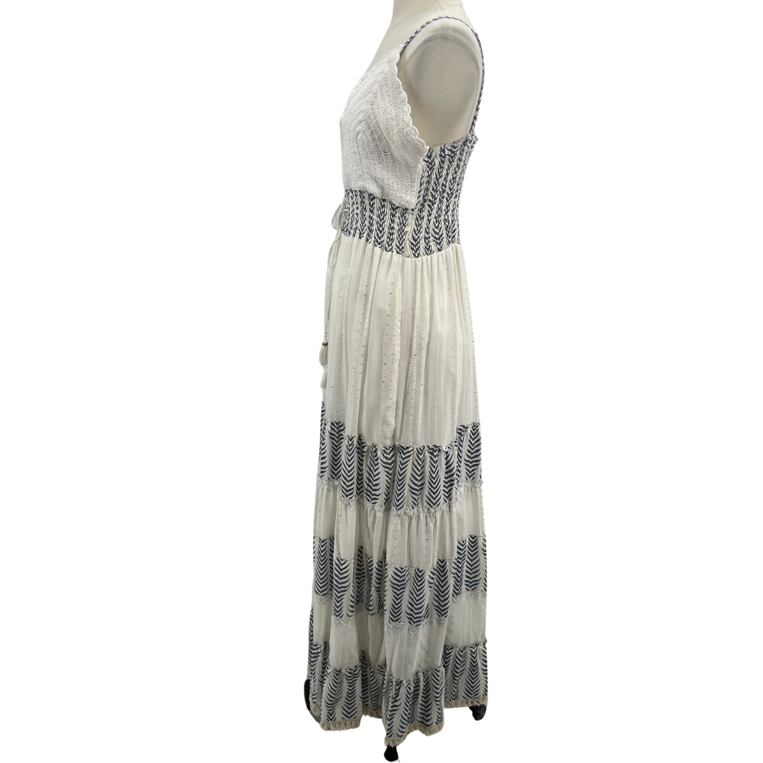 Mahila White/Navy Dress