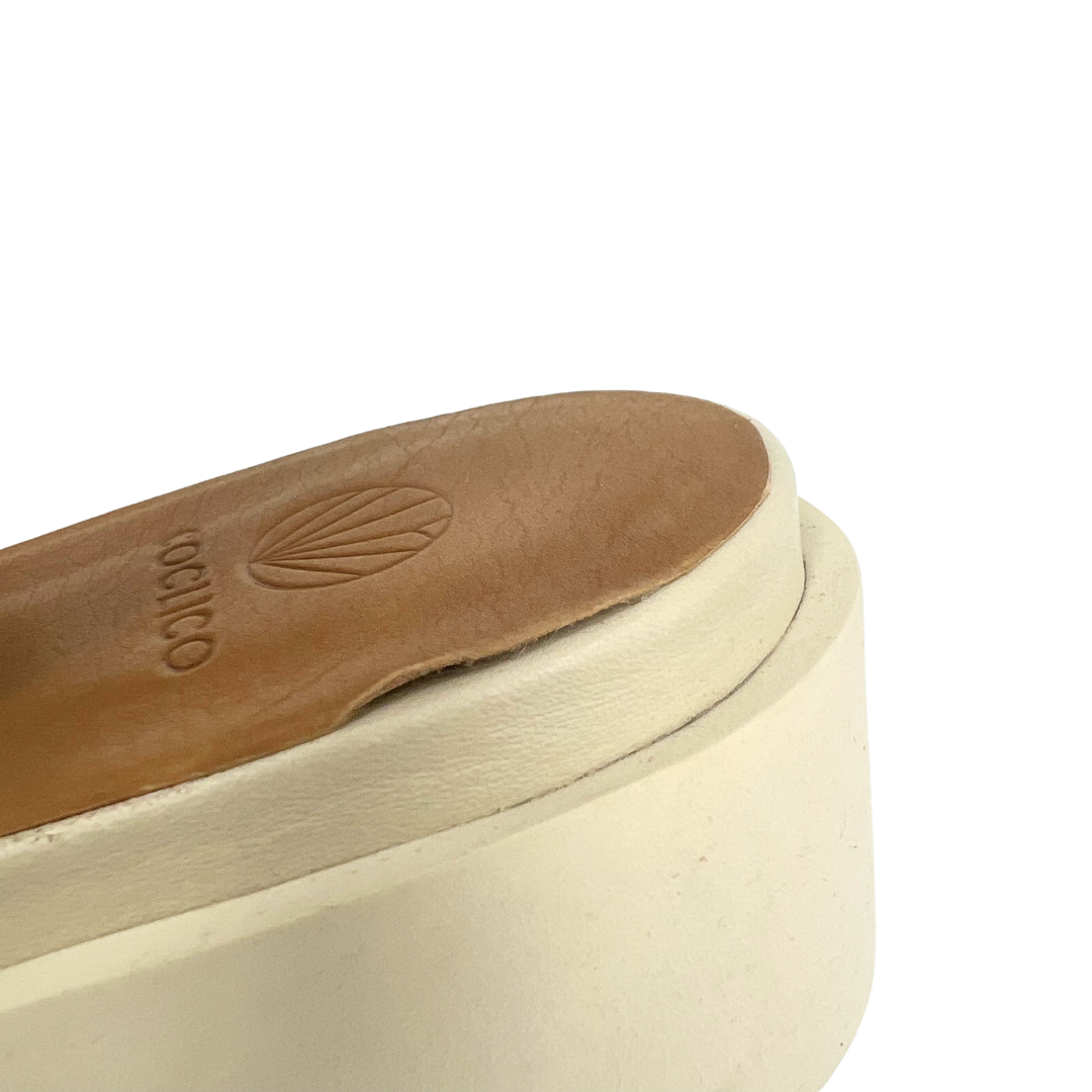 Cocliico 10 41 Beige Leather Sandals