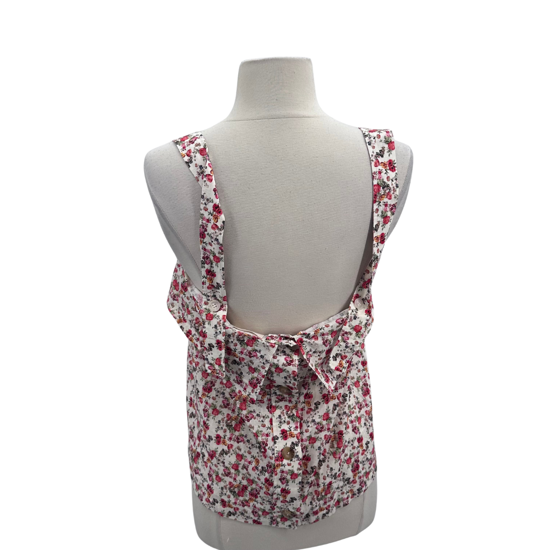 Sezane Multi Floral Blouse