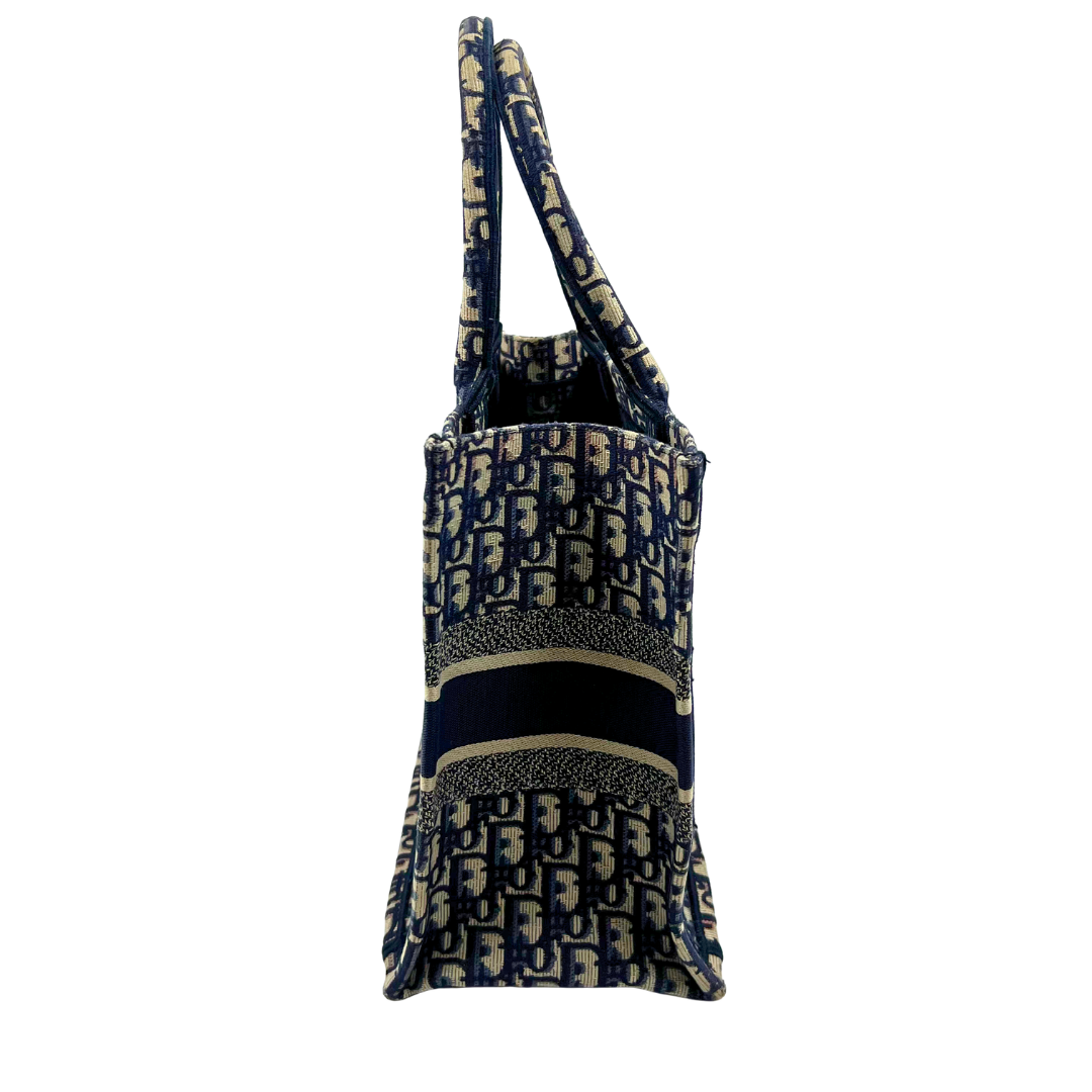Christian Dior Oblique Jacquard Medium Book Tote