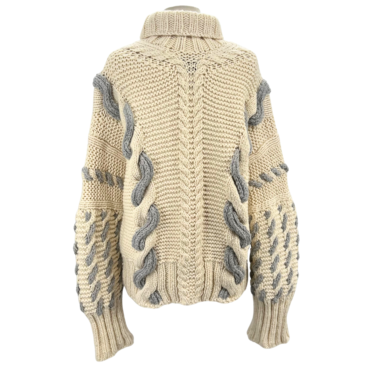 The Knotty One Cream Sweater