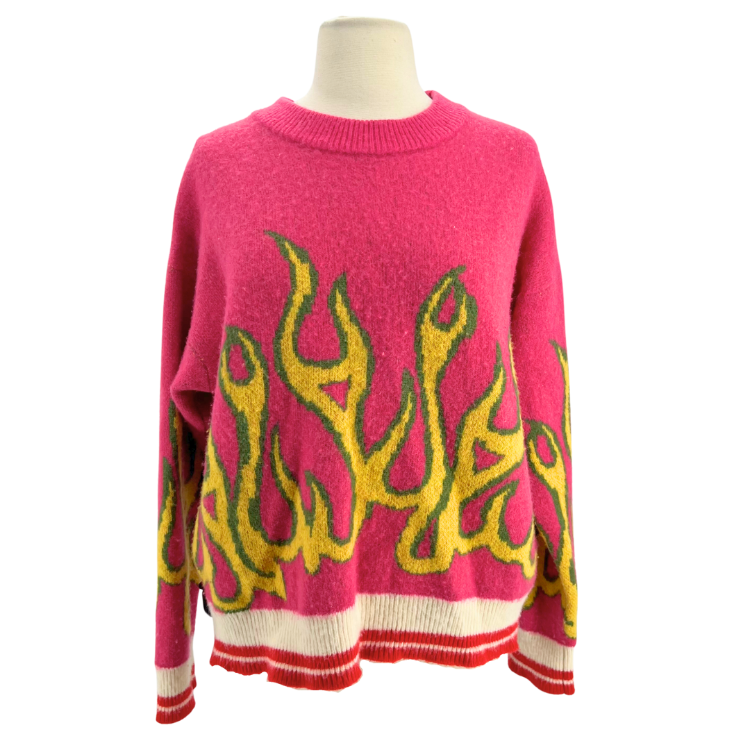 palm angels pink/multi Sweater