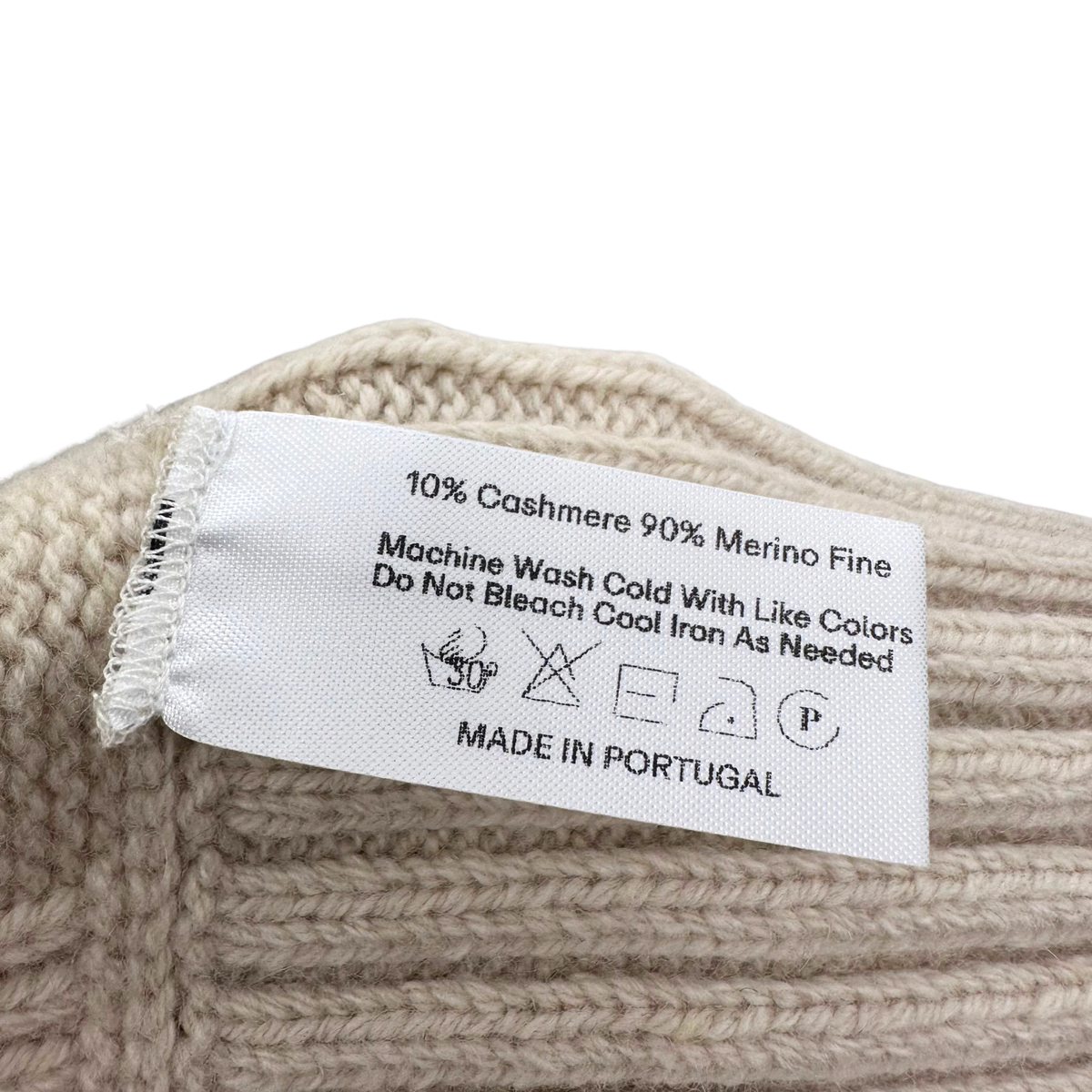 All Three Ivory Crop Sweater