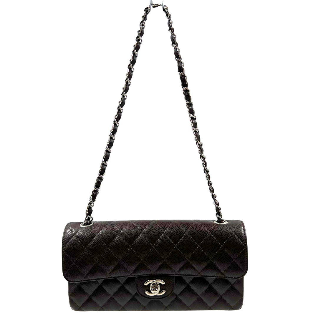 Chanel East West Single Flap Shoulder bag