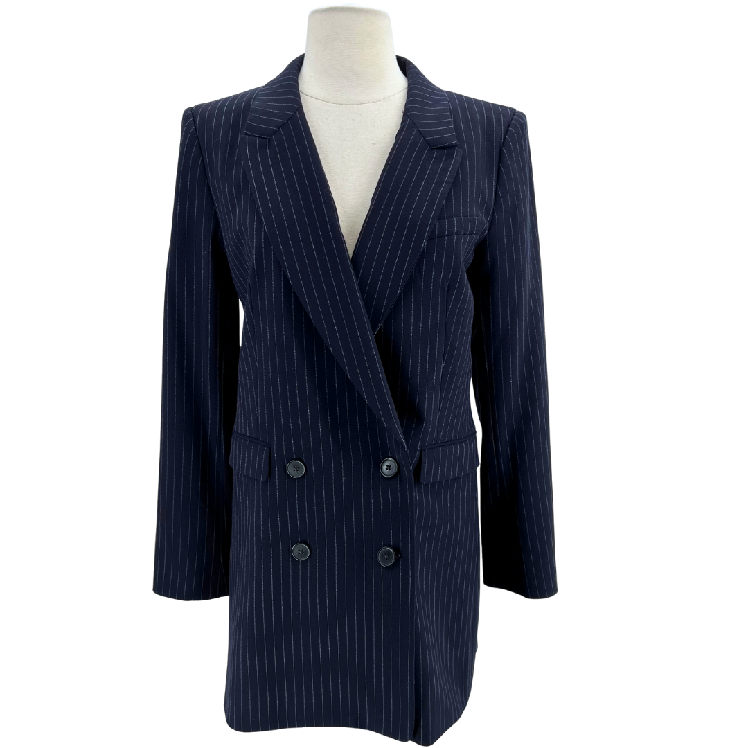 Babaton Blue/White Blazer