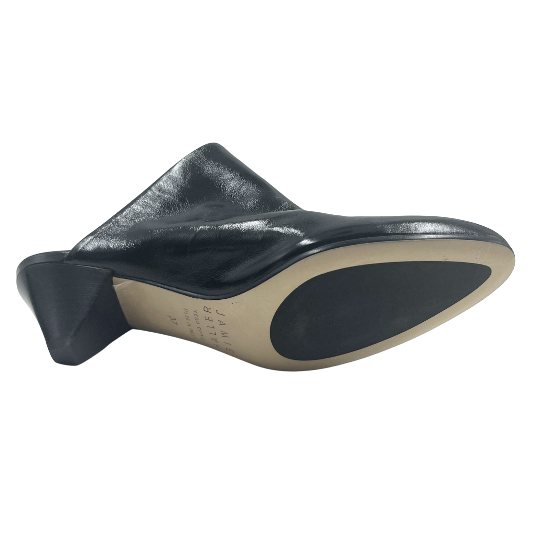 Jamie Haller 37 Trap Black Mules