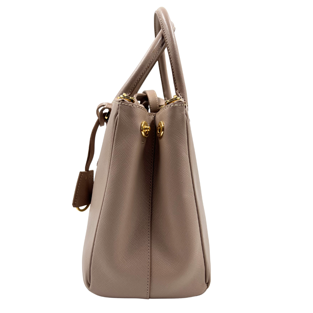 Prada Small Double Zip Galleria Two-way bag