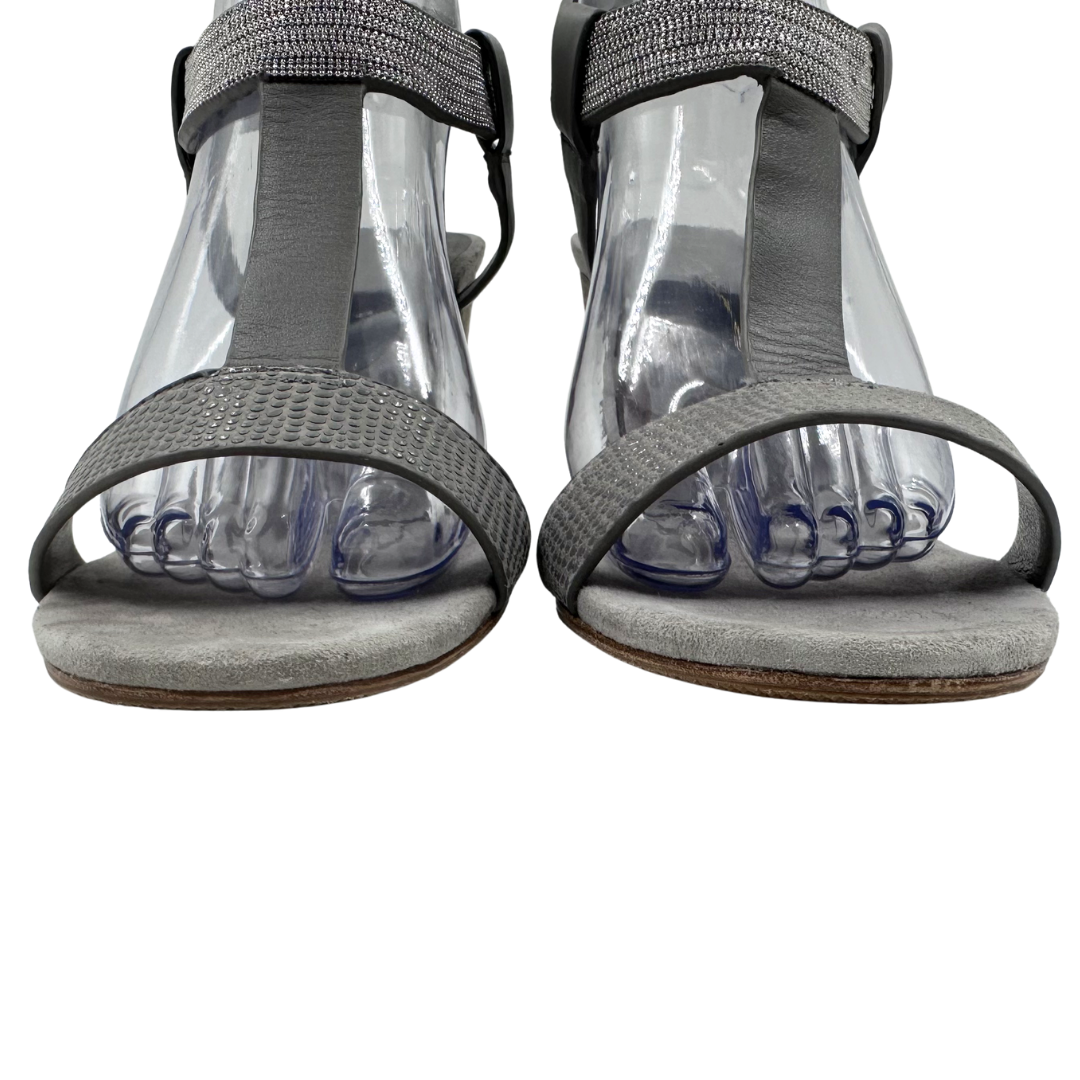 Lola Cruz 39 Grey Sandals