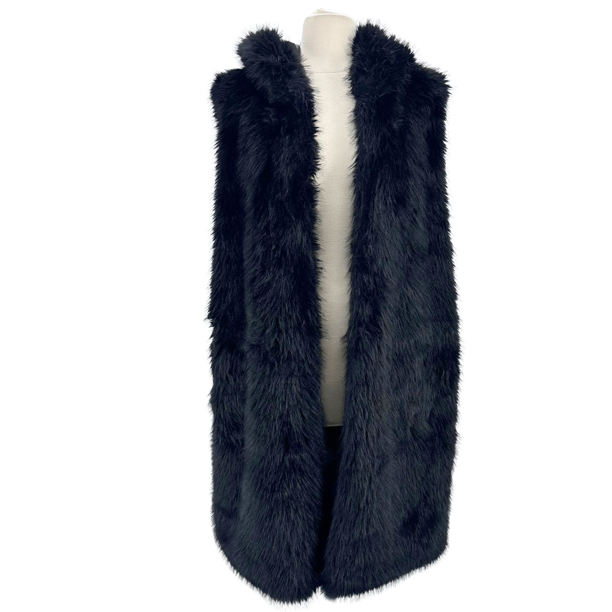 Odiva Black Faux Fur