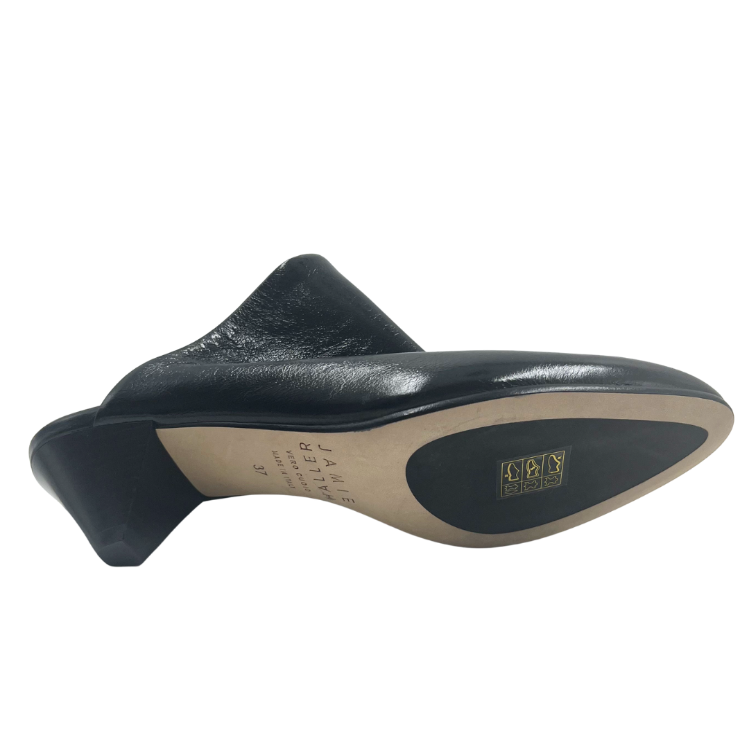Jamie Haller 37 Trap Black Mules