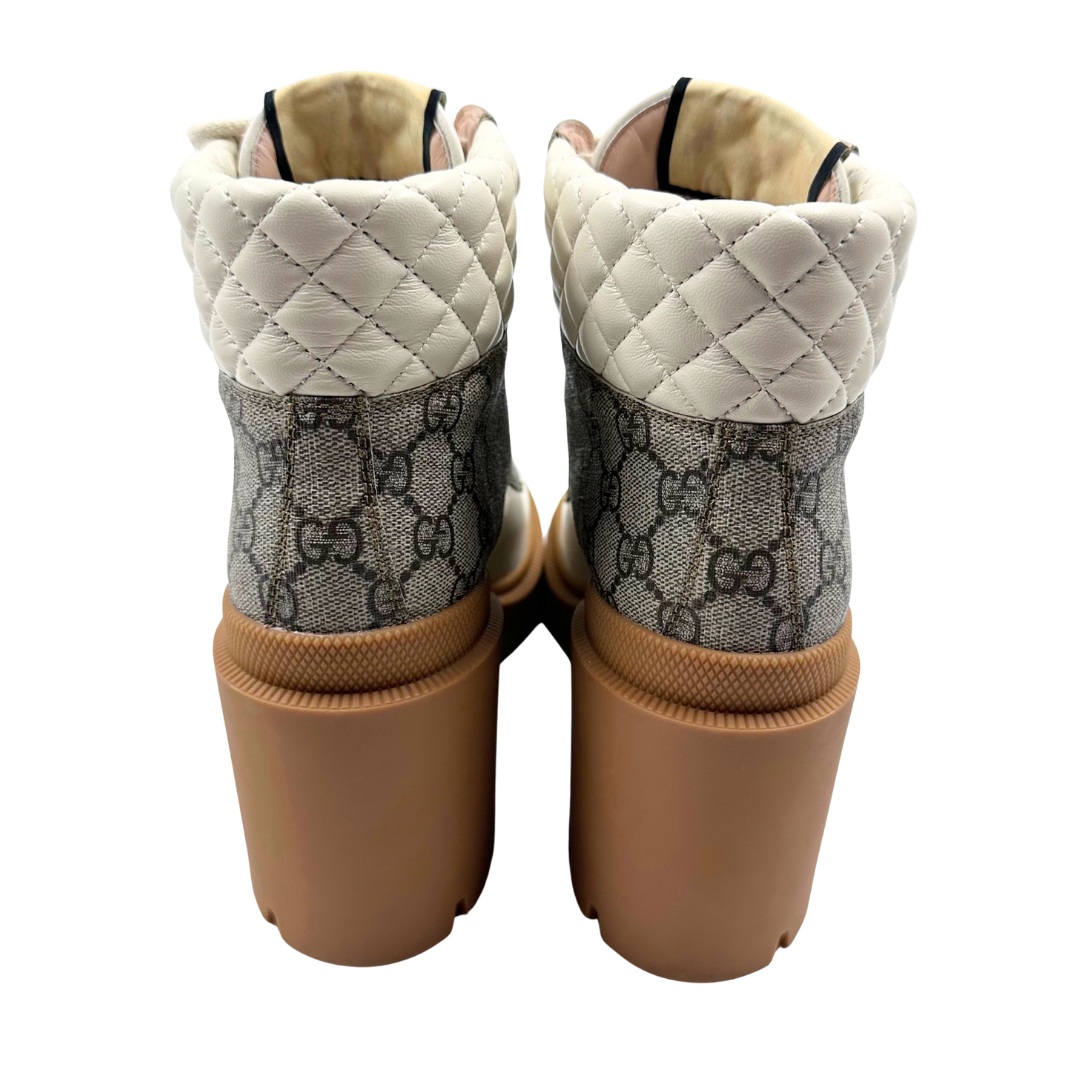 Gucci 39.5 Cream Boots