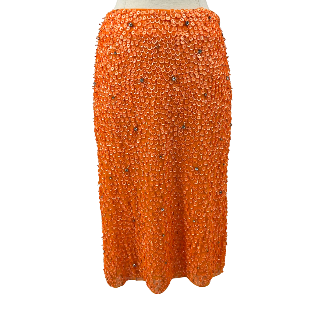 Des_Phemmes Orange Skirt