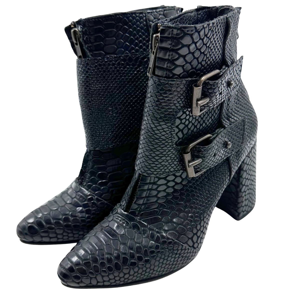 FreeBird 8 Black Leather Boots