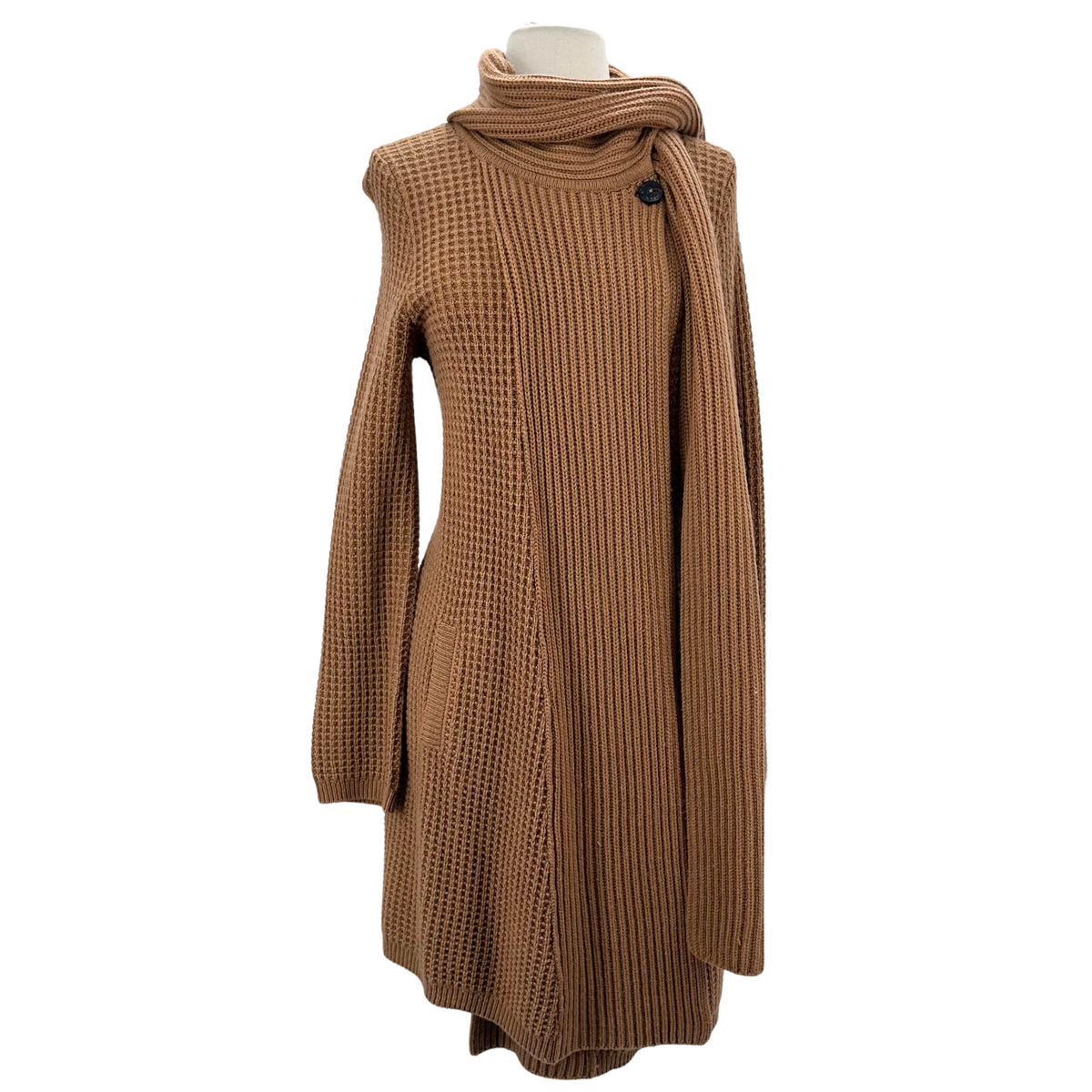 Christopher Fischer Tan Sweater Coat