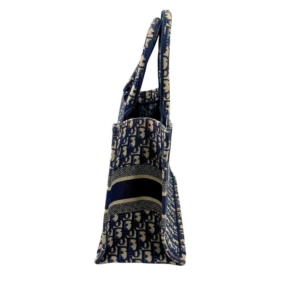 Christian Dior Oblique Jacquard Medium Book Tote