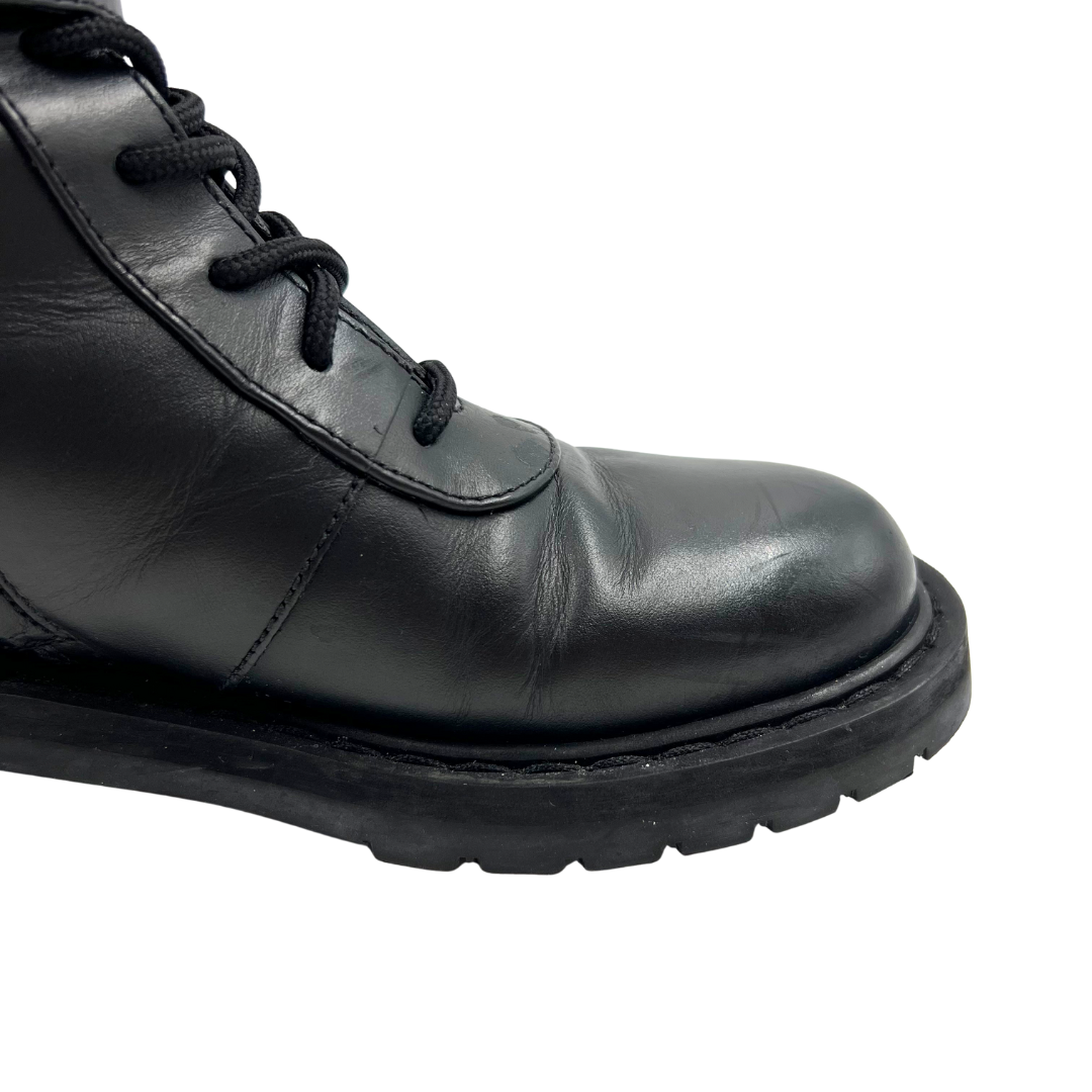 Valentino Garavani 7.5 37.5 Rockstud Moto Boot