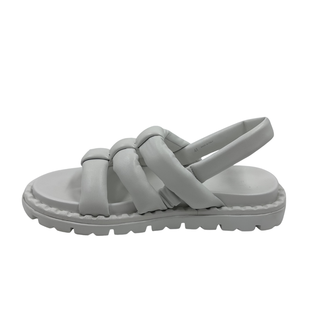 Prada 41 White Calzature Donna Sandal