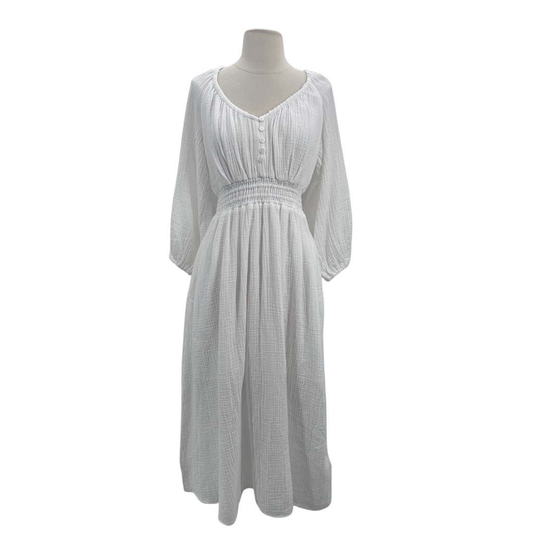 J Crew White Dress