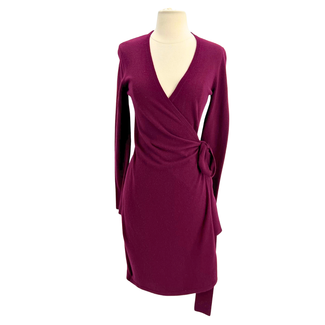 Diane Von Furstenberg Wine Dress