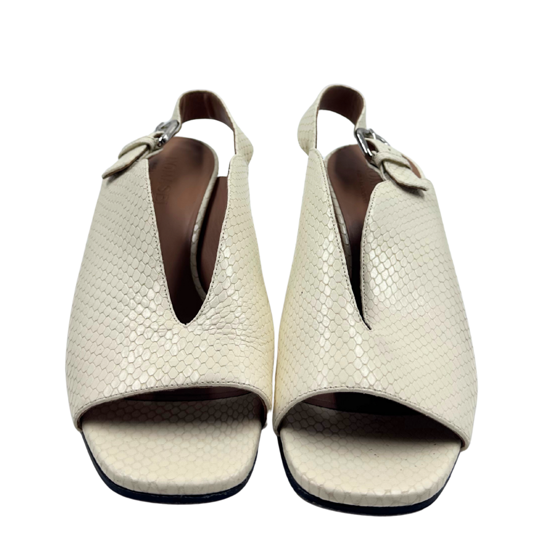 Nomasei 40 White Heels