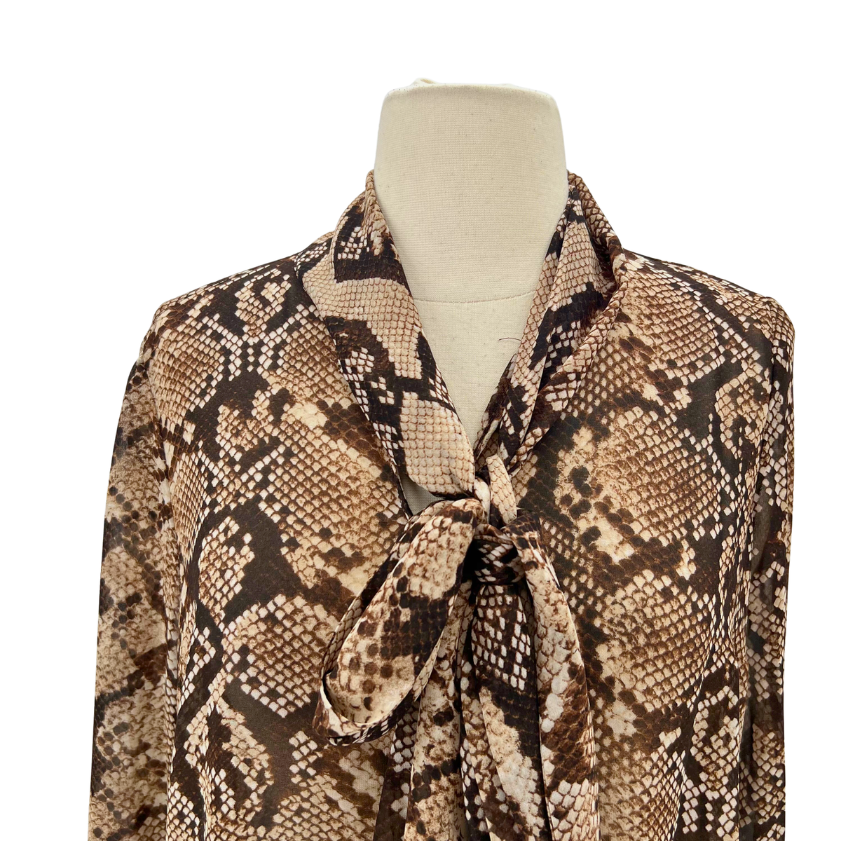 Altuzarra Snakeskin Blouse